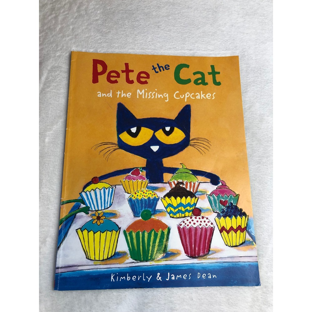 Pete the Cat and the Missing Cupcakes Children's Book Scholastic Mystery